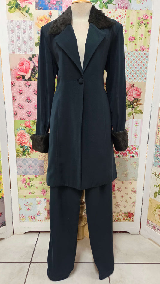 Emerald Green 2-Piece Pants Set HE07