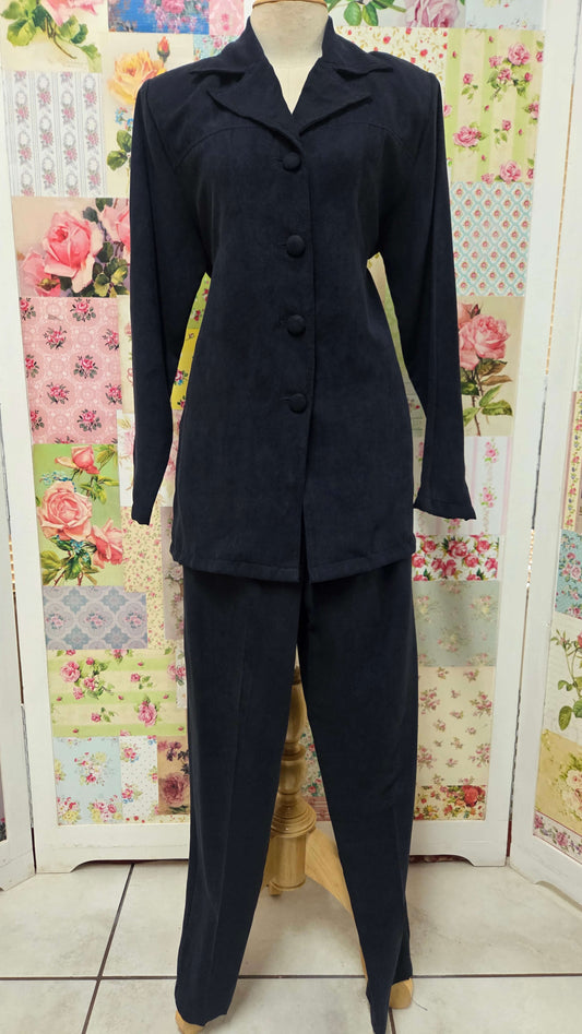 Navy 2-Piece Pants Set BS070