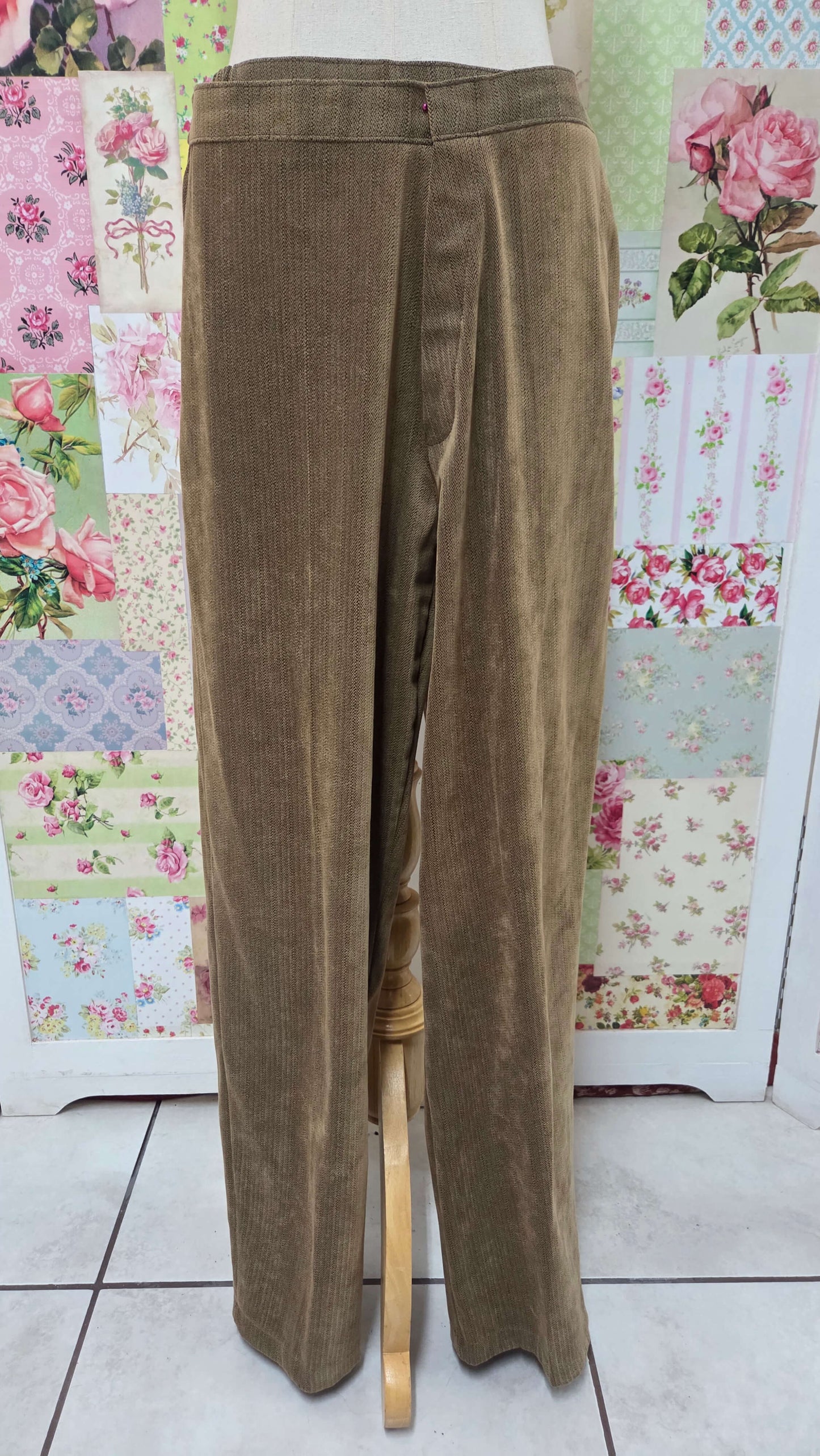 Mocha 2-Piece Pants Set BS095