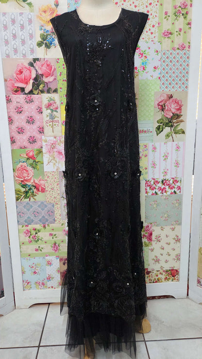 Black 2-Piece Dress Set LR0693