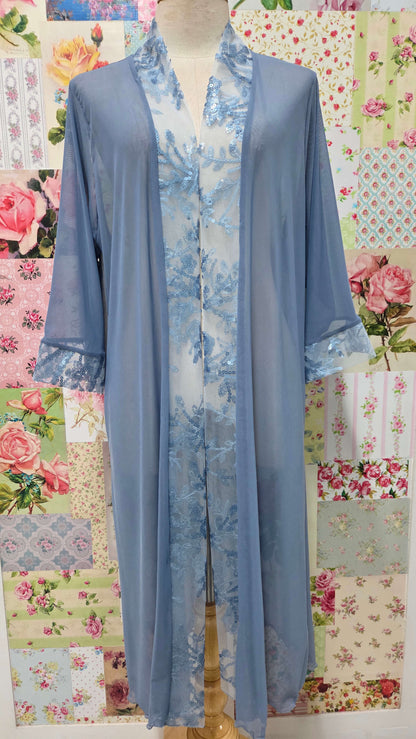 Dusty Blue 3-Piece Pants Set LR0282