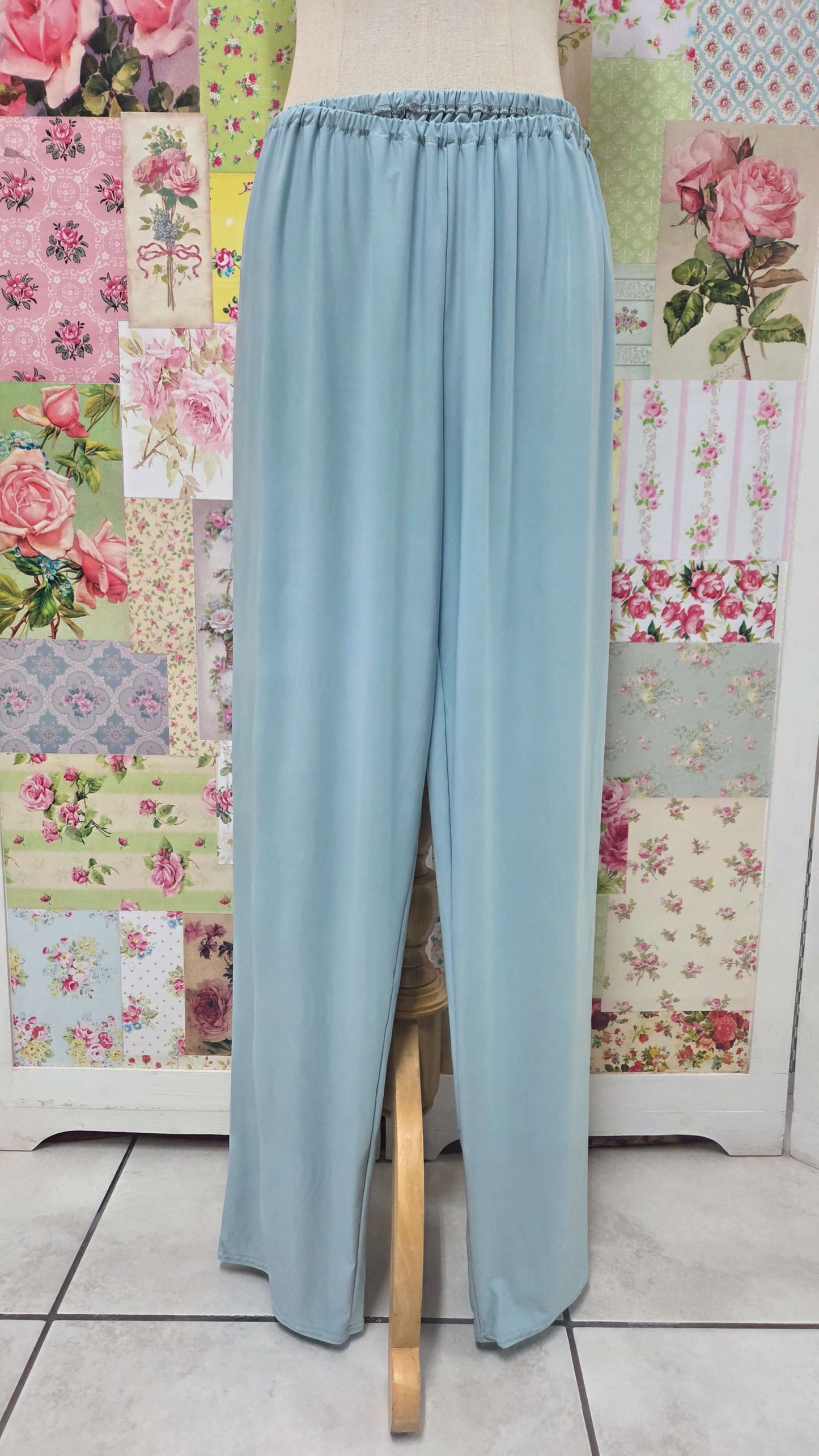 Sea Green 3-Piece Pants Set LR0551