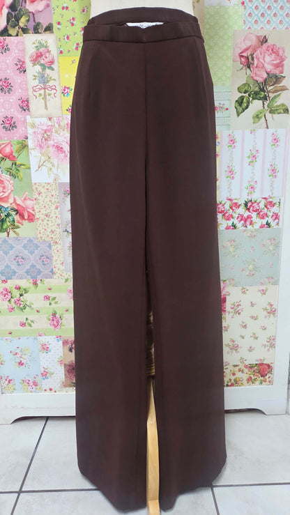 Chocolate Brown 3-Piece Pants Set BS089