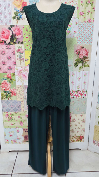 Emerald Green Pants Set LR0641
