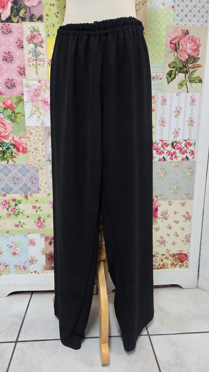 Black 2-Piece Pants Set LR0424
