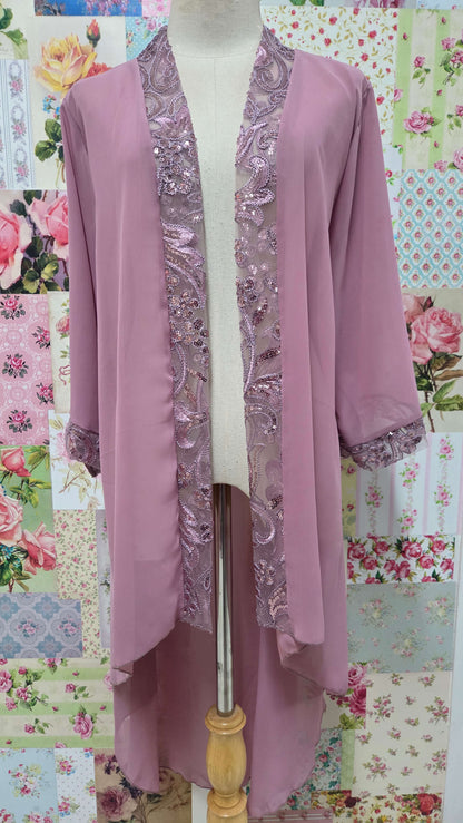 Mauve 3-Piece Pants Set LR0330