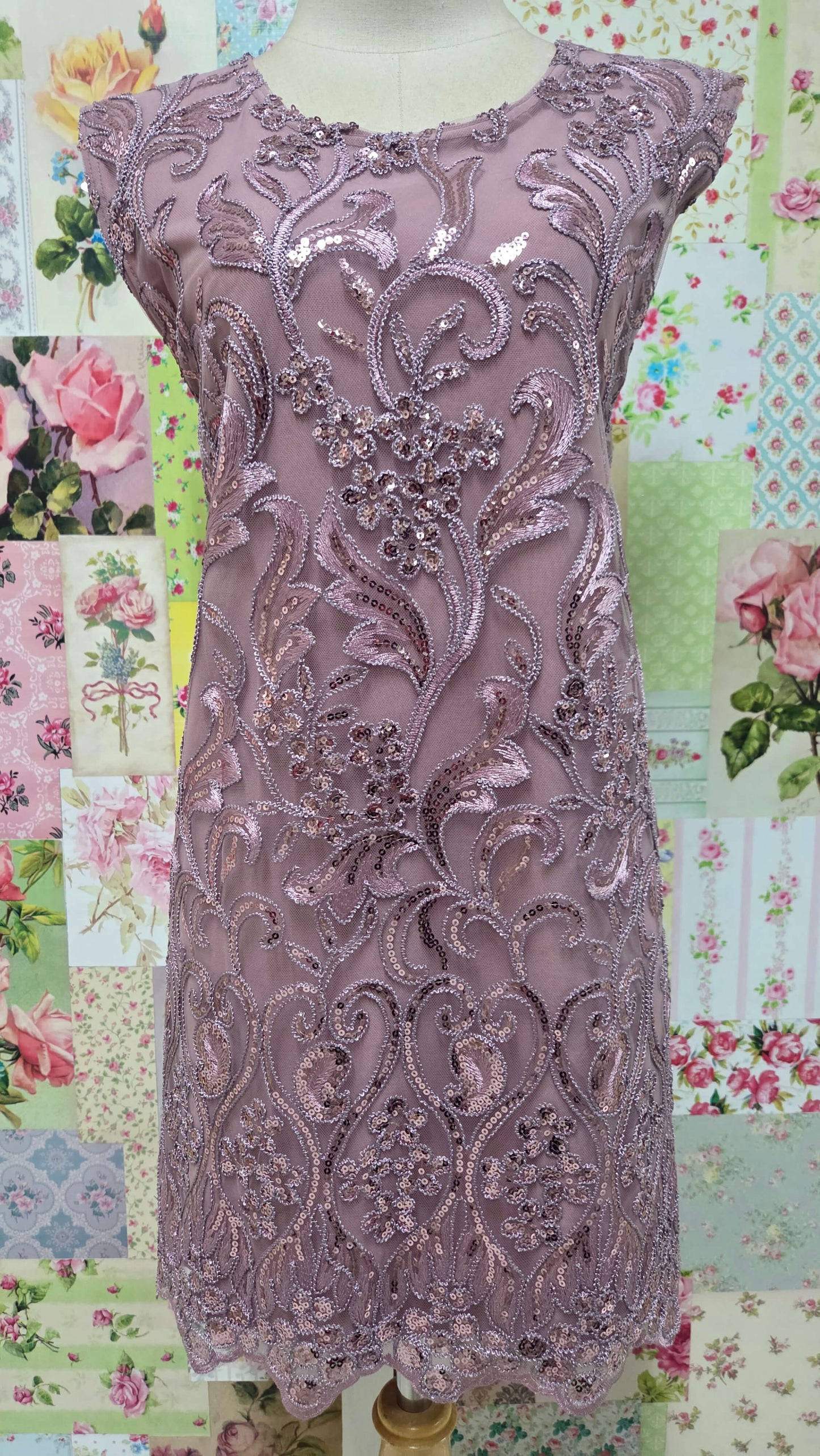 Mauve 3-Piece Pants Set LR0330