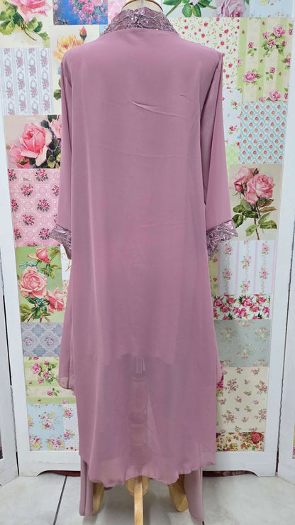 Mauve 3-Piece Pants Set LR0330