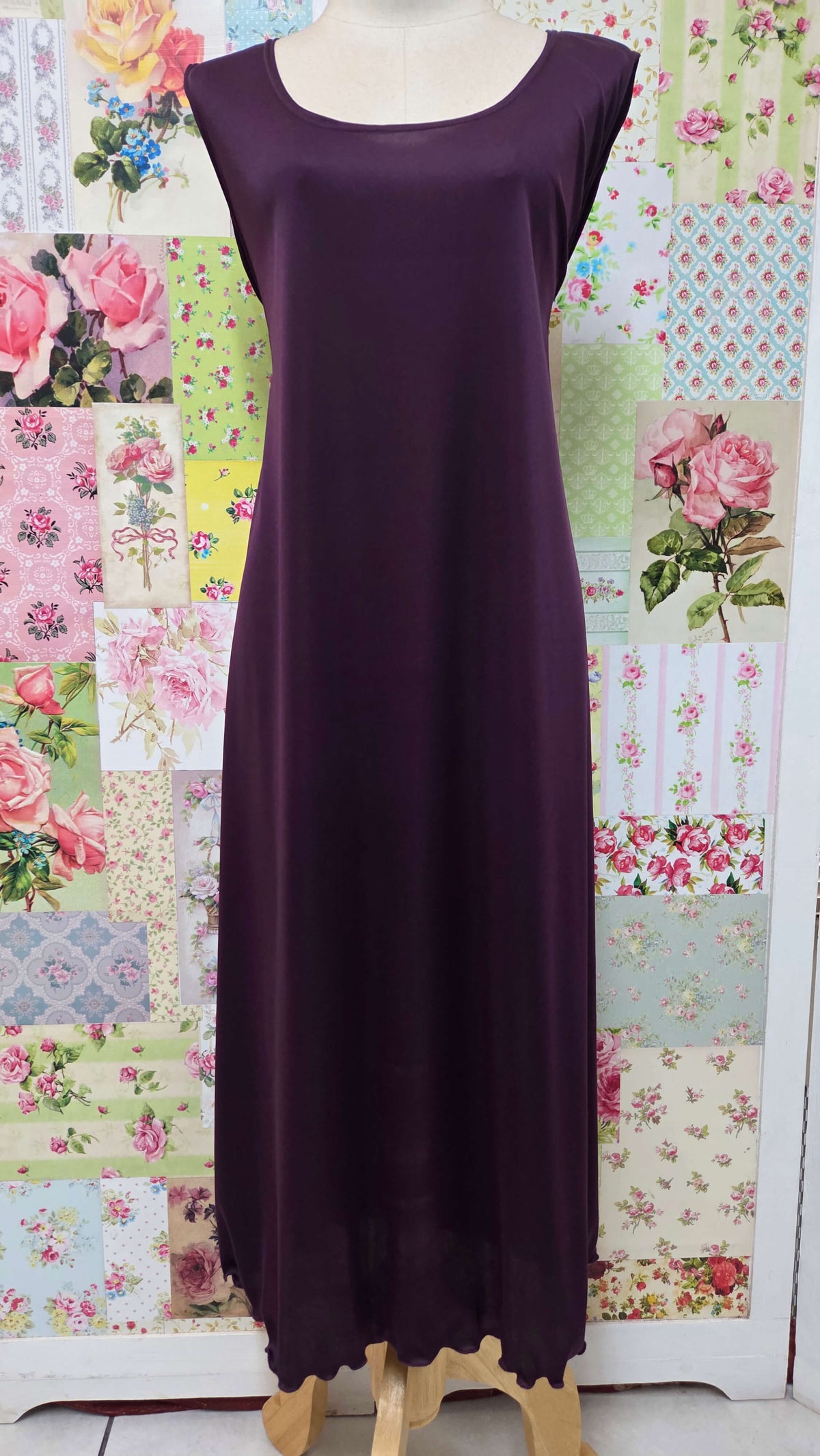 Plum 2-Piece Dress Set LR0351