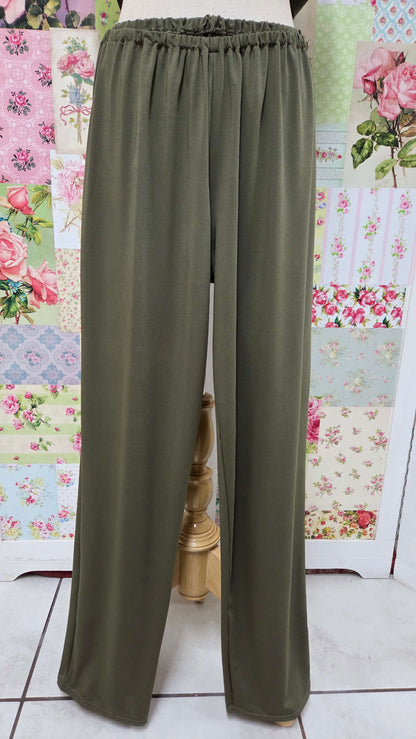 Olive Green 3-Piece Pants Set LR0161