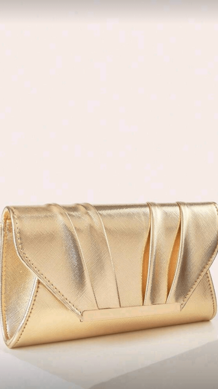 Gold / Silver Clutch Bag EB009