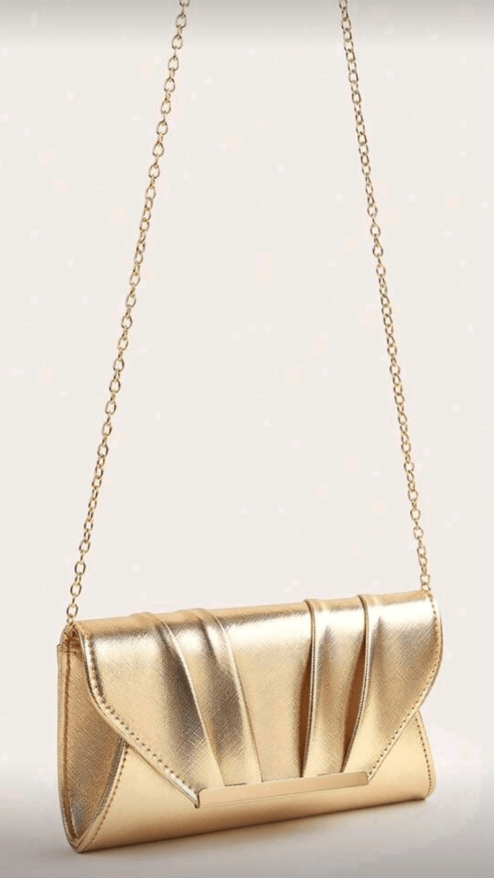 Gold / Silver Clutch Bag EB009
