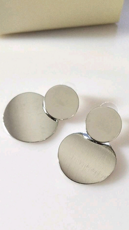 Gold / Silver Earrings JU0246