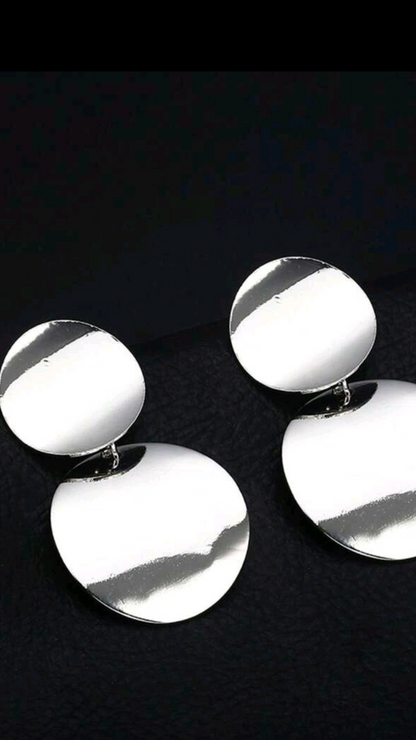 Gold / Silver Earrings JU0246