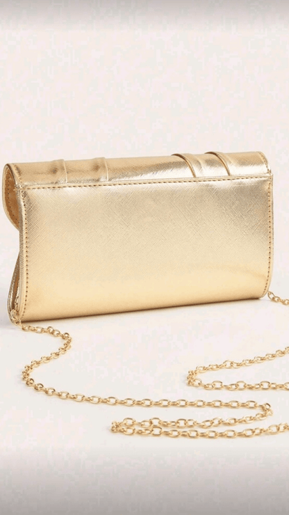 Gold / Silver Clutch Bag EB009