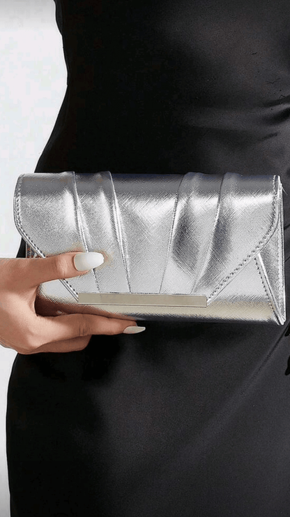 Gold / Silver Clutch Bag EB009