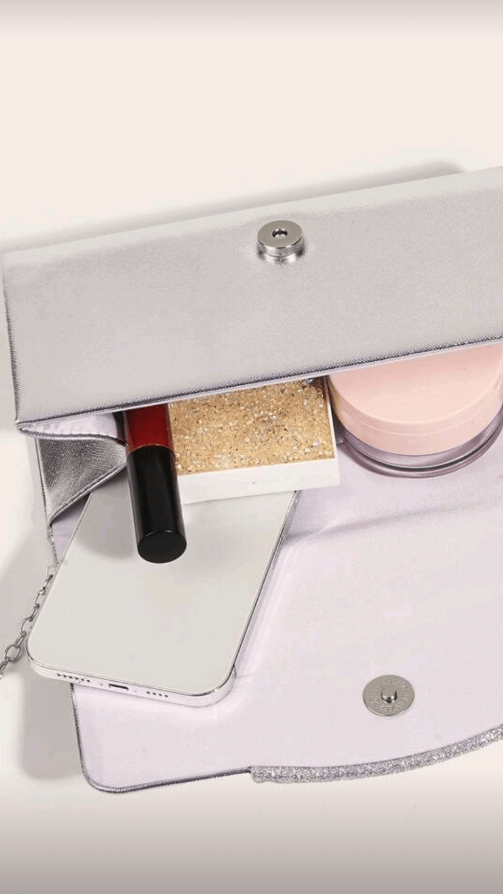 Gold / Silver Clutch Bag EB008