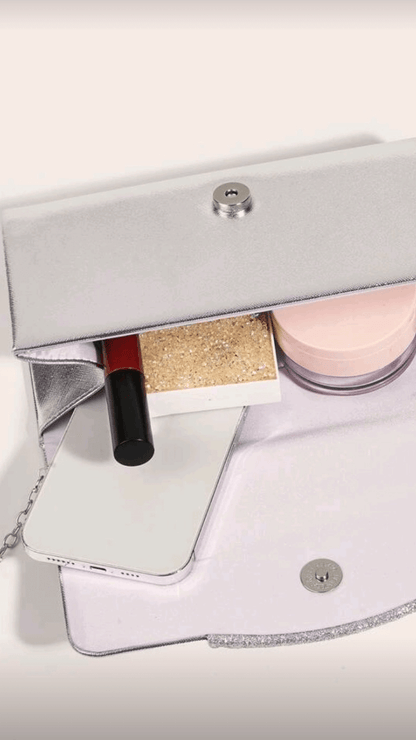 Gold / Silver Clutch Bag EB008