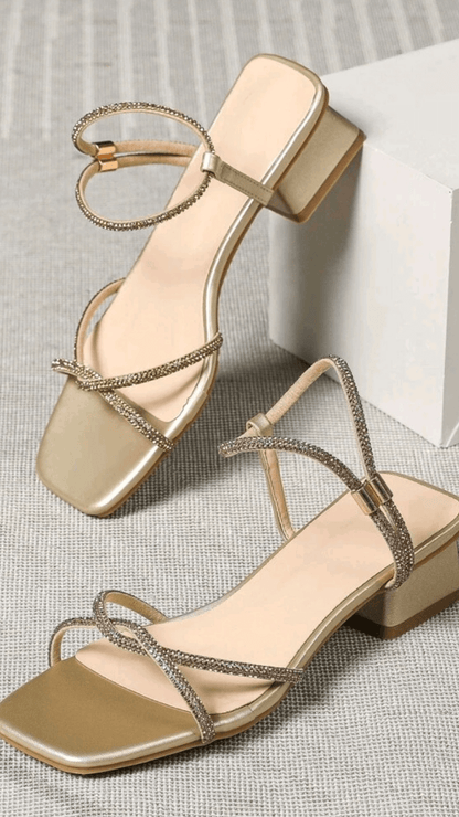 Gold Sandal SK024
