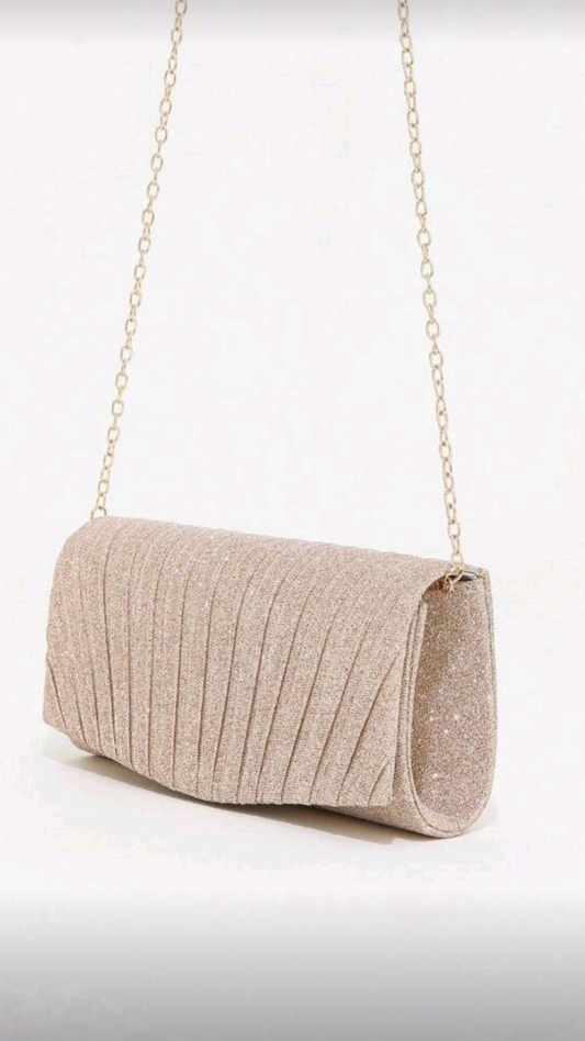 Gold Clutch Bag EB013