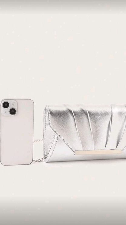 Gold / Silver Clutch Bag EB009