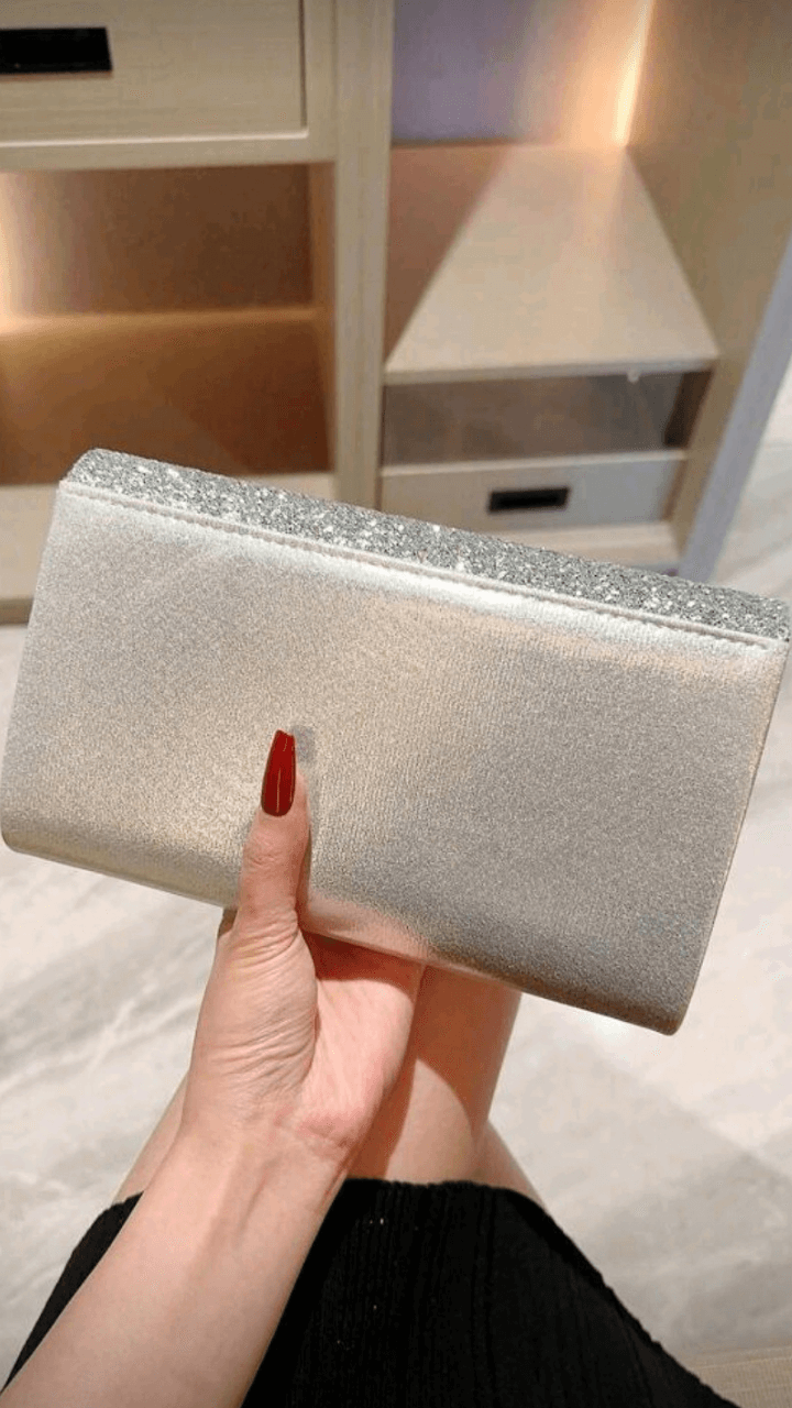 Silver / Gold Clutch Bag EB018