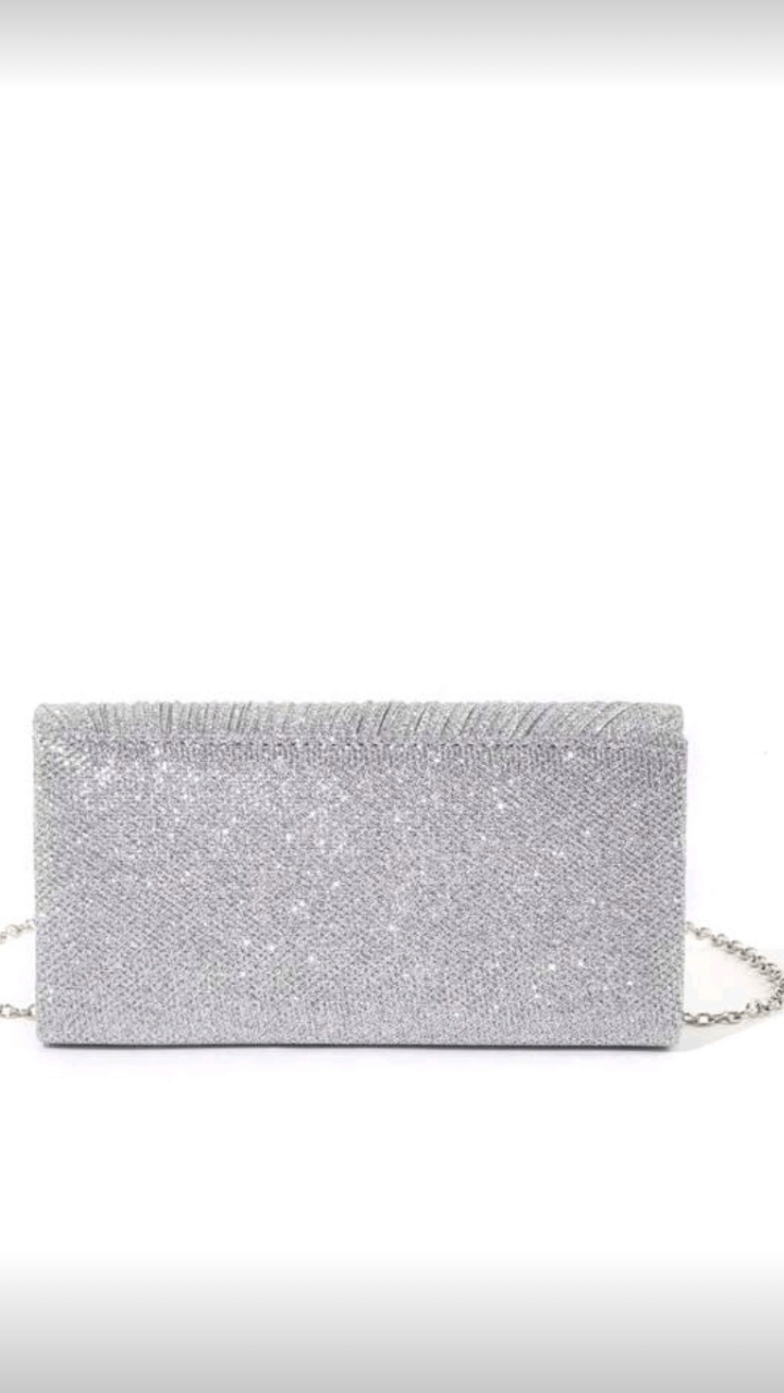 Silver Clutch EB015