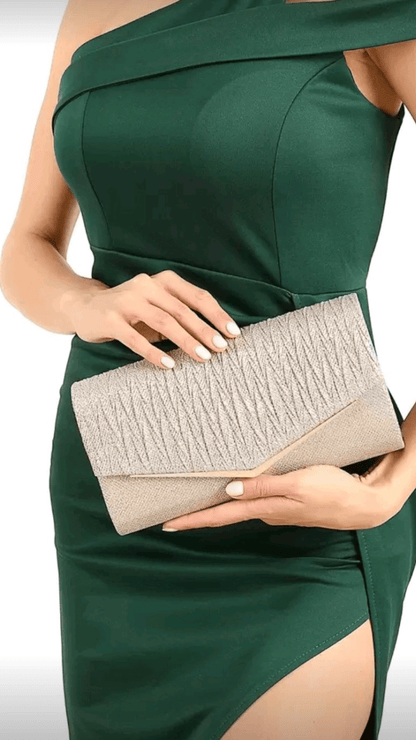 Gold Clutch Bag EB003