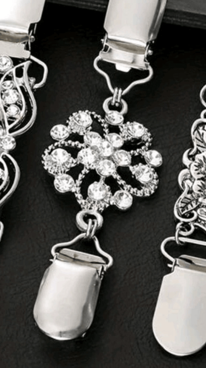 Silver / Gold Cardigan Clip JU042