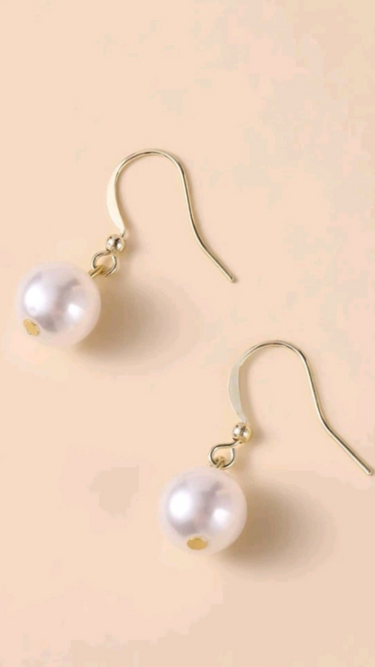 Pearl Earrings JU0338