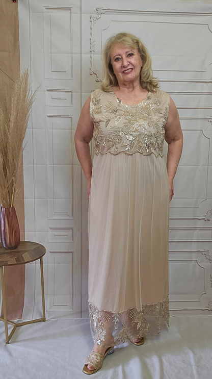 Champagne Dress Set LR0592