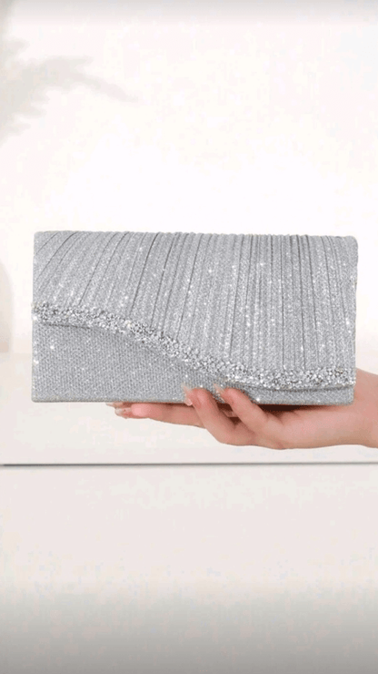 Silver Clutch EB015