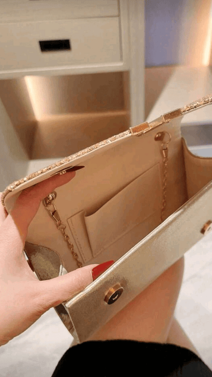 Silver / Gold Clutch Bag EB018