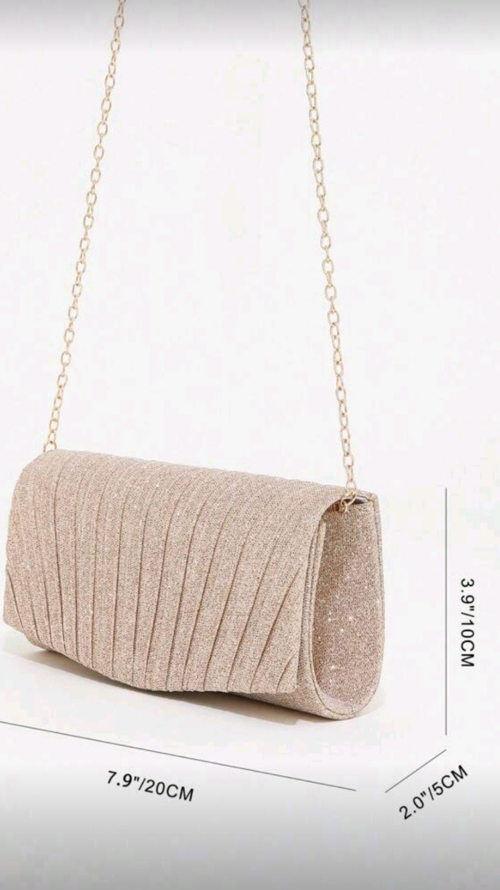 Gold Clutch Bag EB013