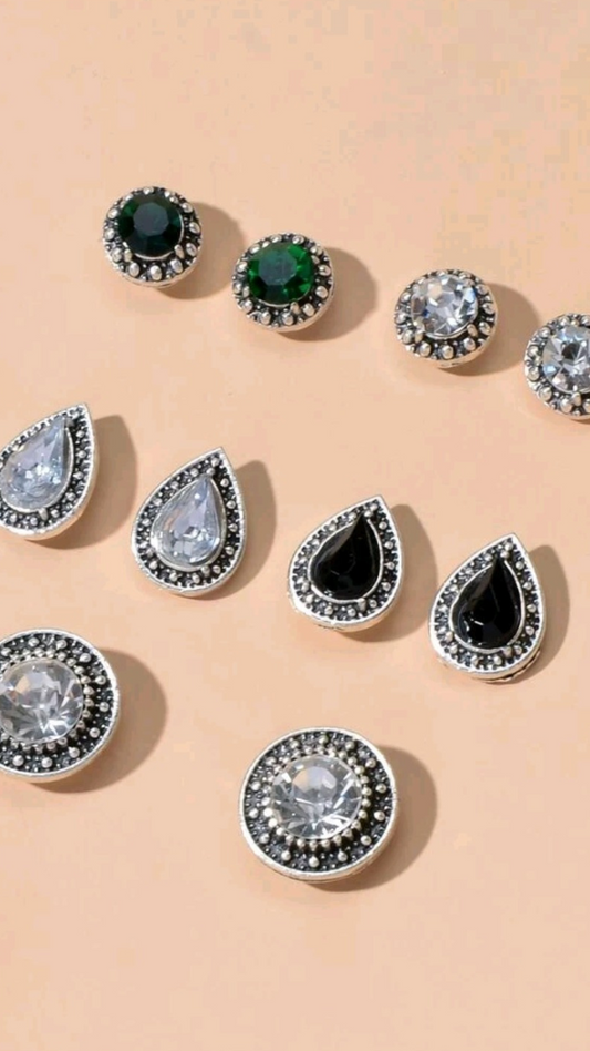 Silver Earings JU0341