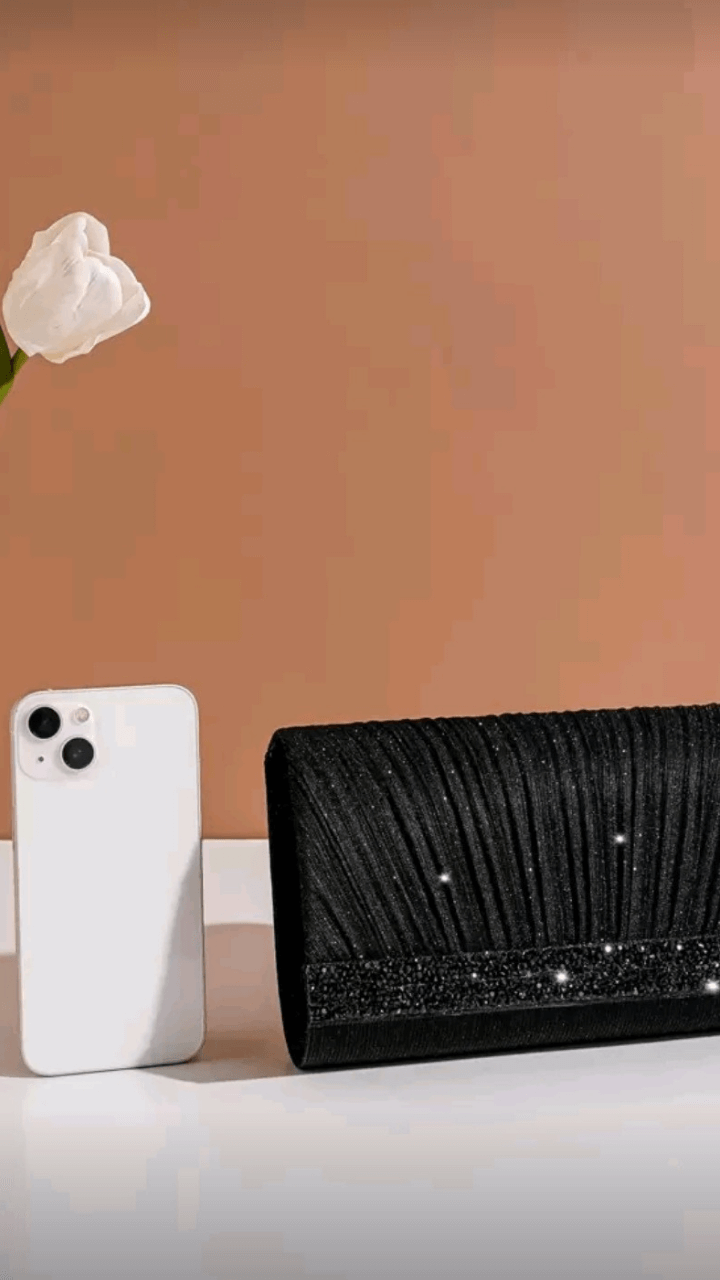 Black Clutch Bag EB006