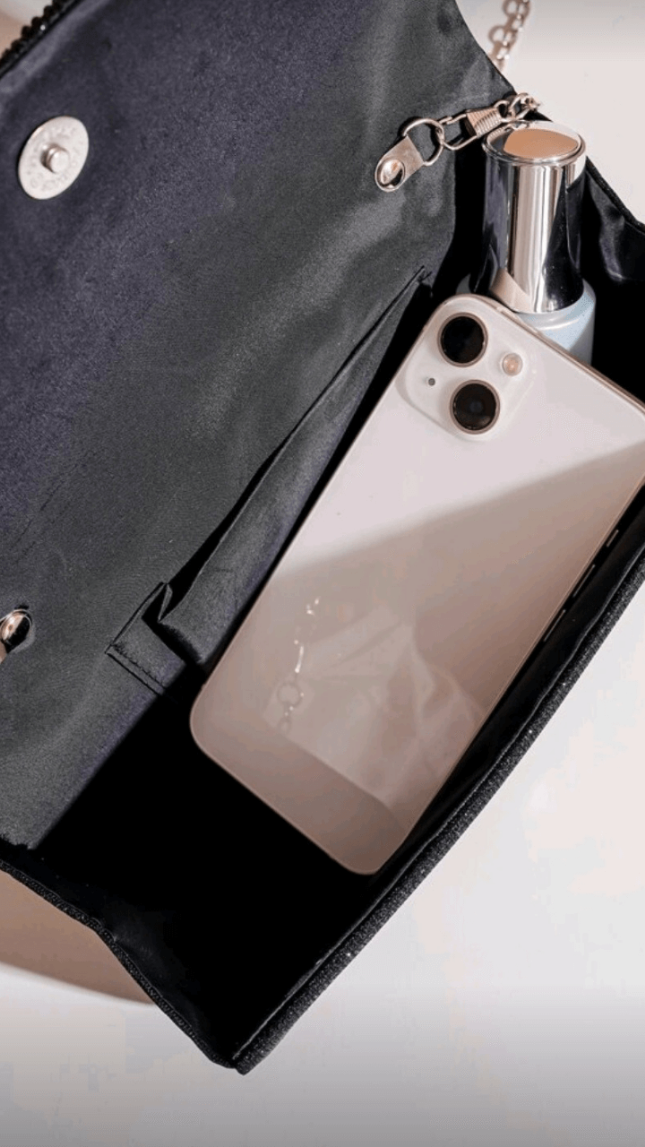 Black Clutch Bag EB006