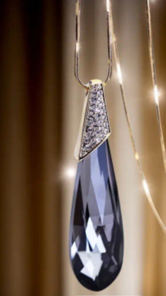 Silver Pendant Necklace JU0357