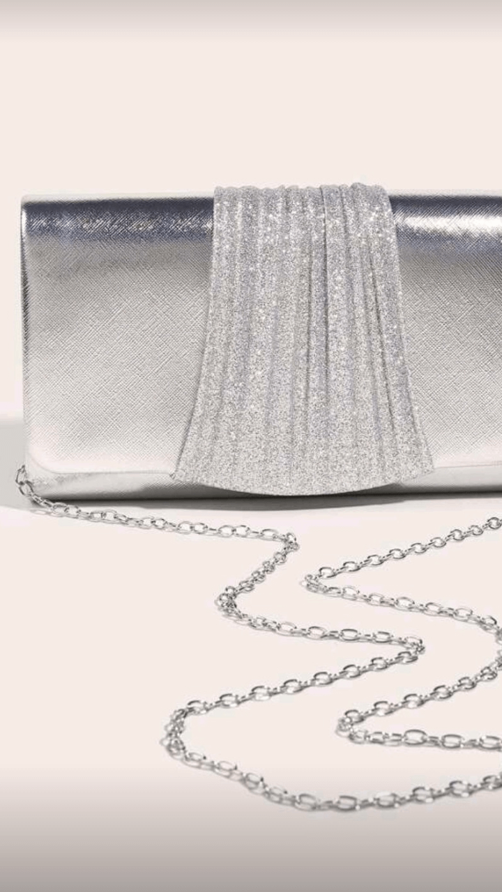 Gold / Silver Clutch Bag EB008