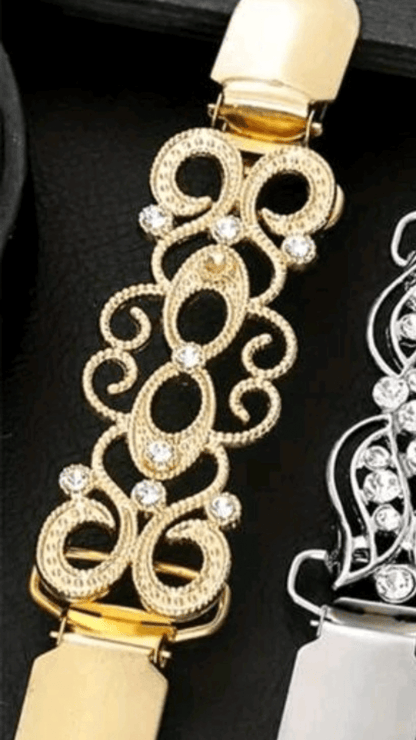 Silver / Gold Cardigan Clip JU042