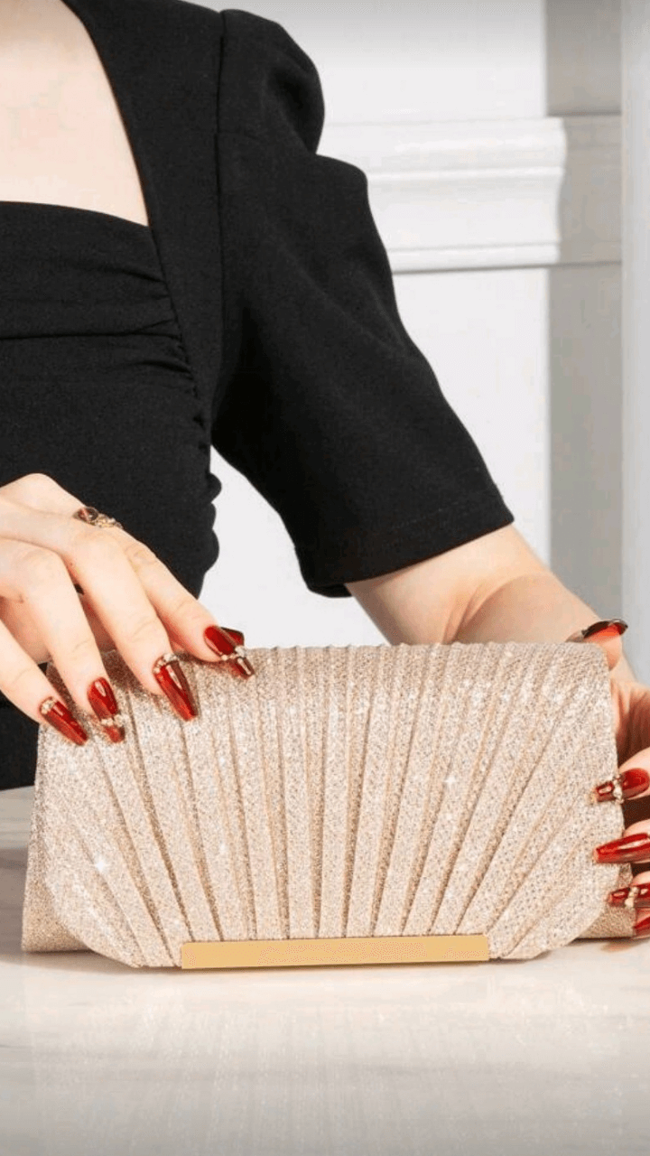 Gold Evening Bag EB024