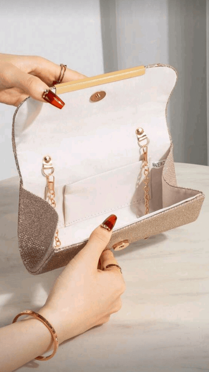 Gold Evening Bag EB024