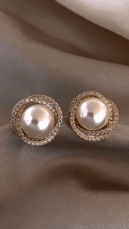 Gold Earing JU076