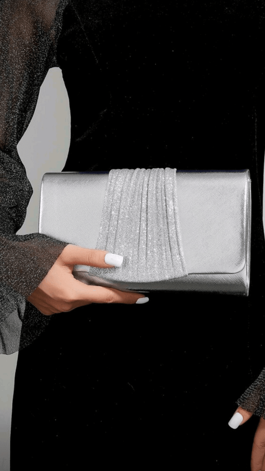 Gold / Silver Clutch Bag EB008