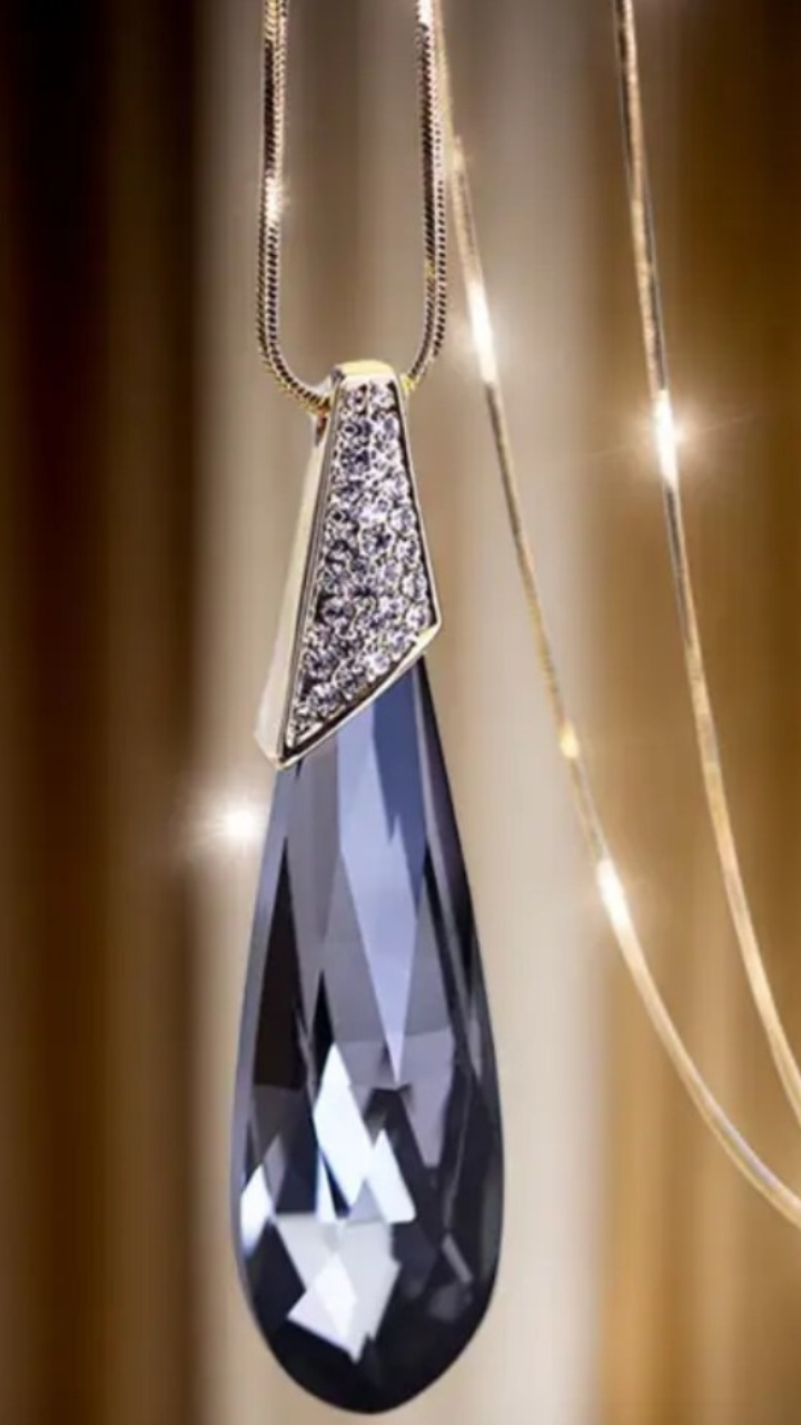 Silver Pendant Necklace JU0357