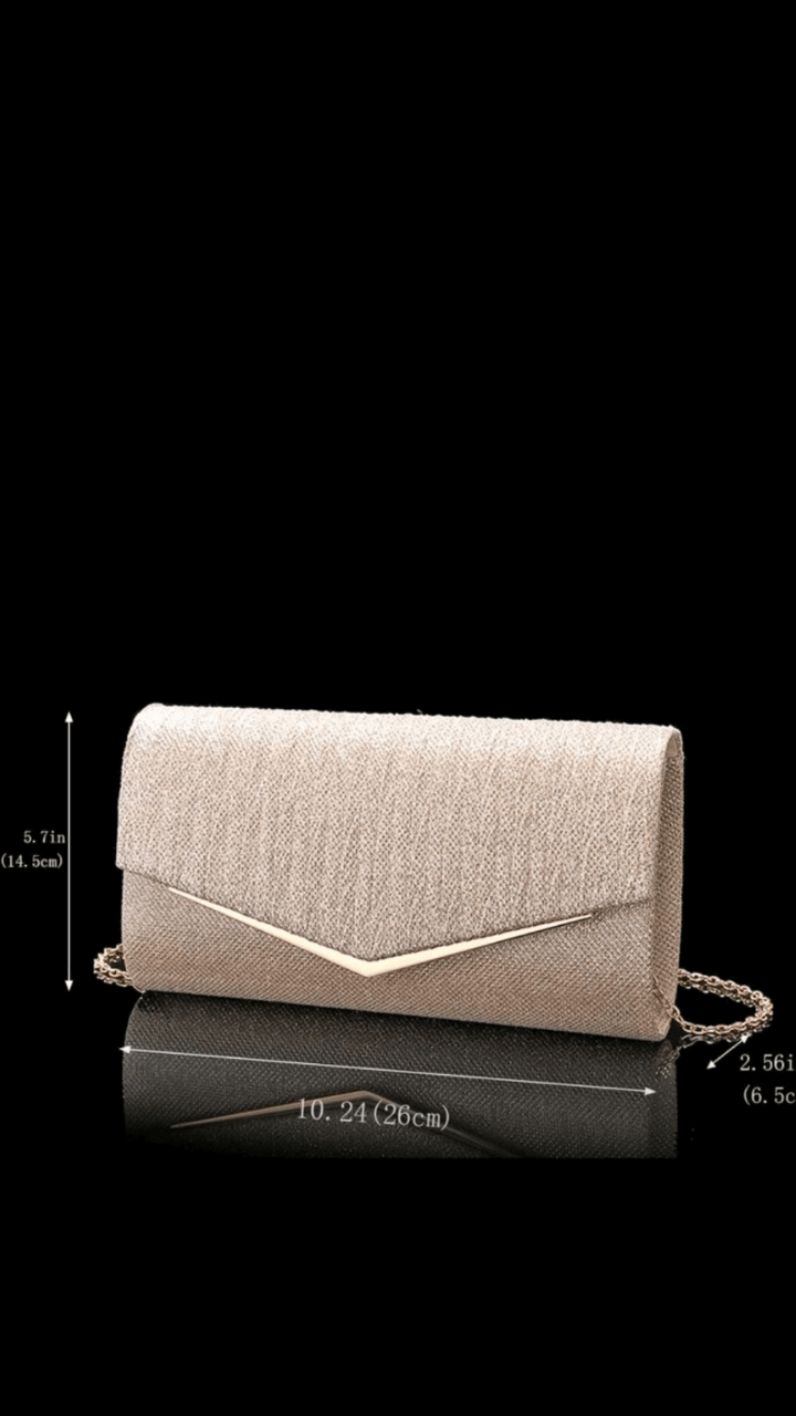 Gold Clutch Bag EB003