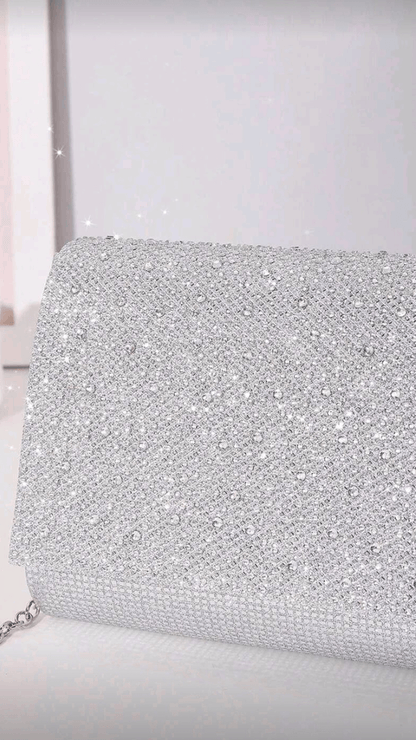 Silver Evening Bag EB017