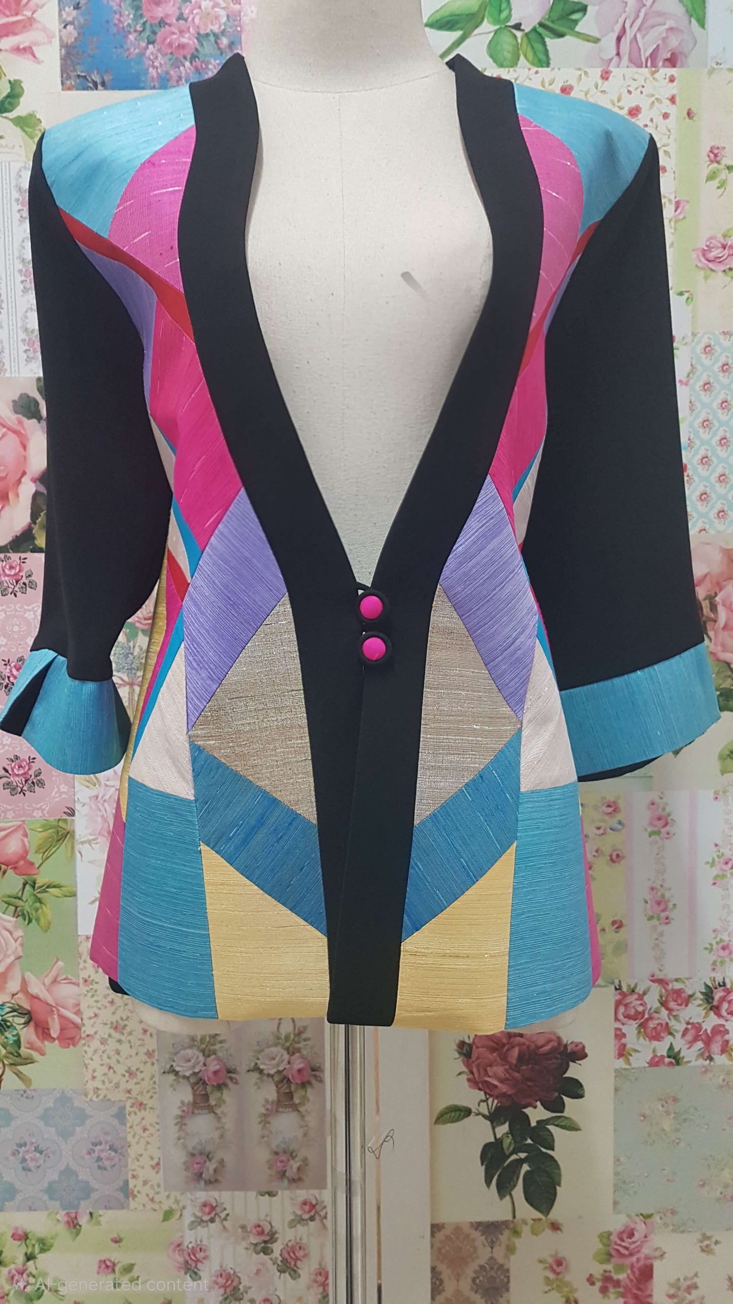 Multi Color Jacket BK0456