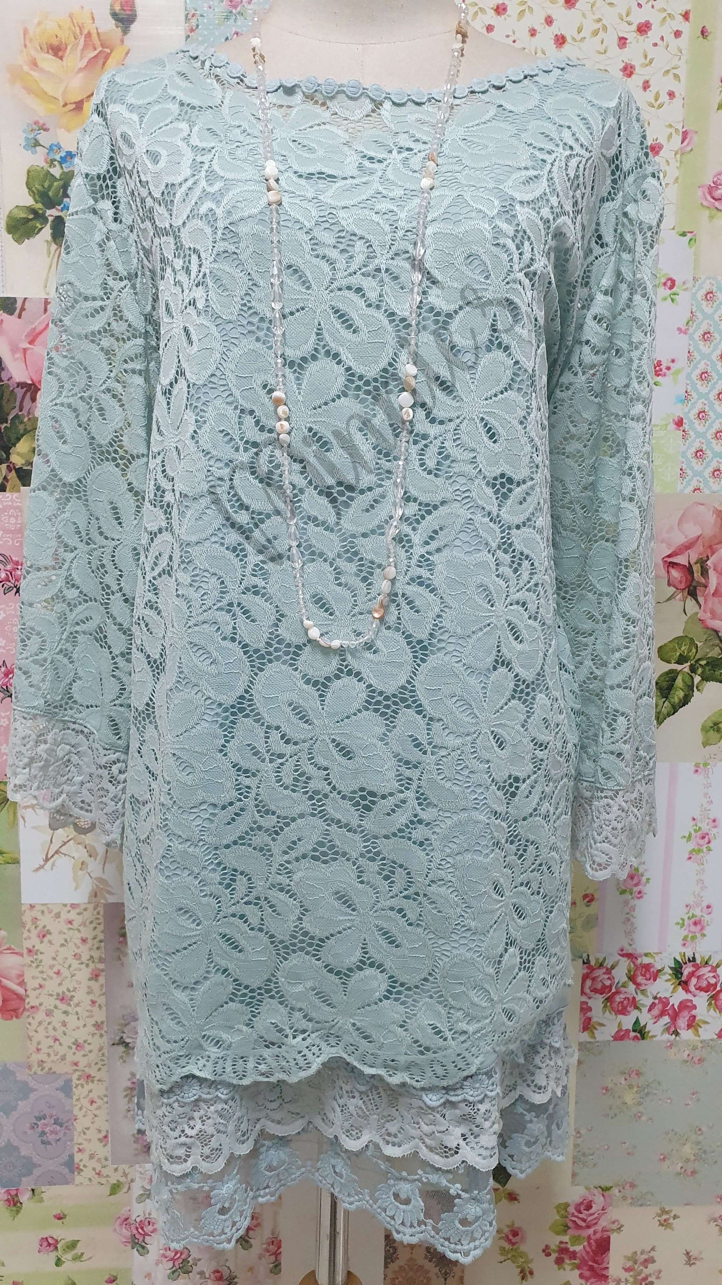 Sage Green 3-Piece Pants Set SZ032