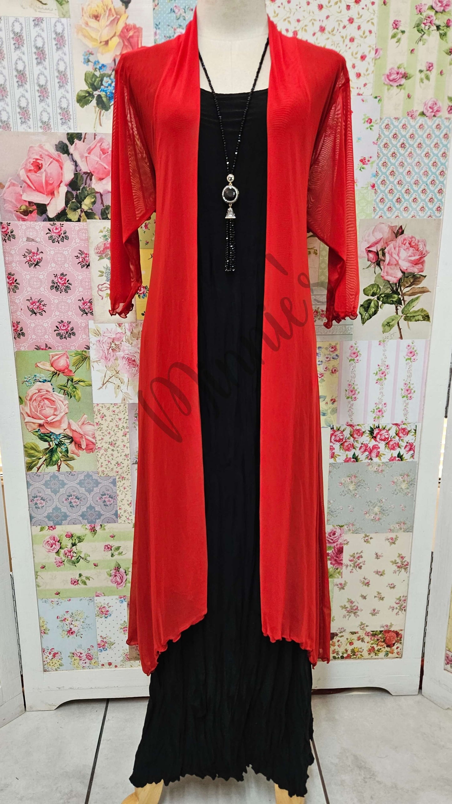 Red Mesh Jacket PG0263